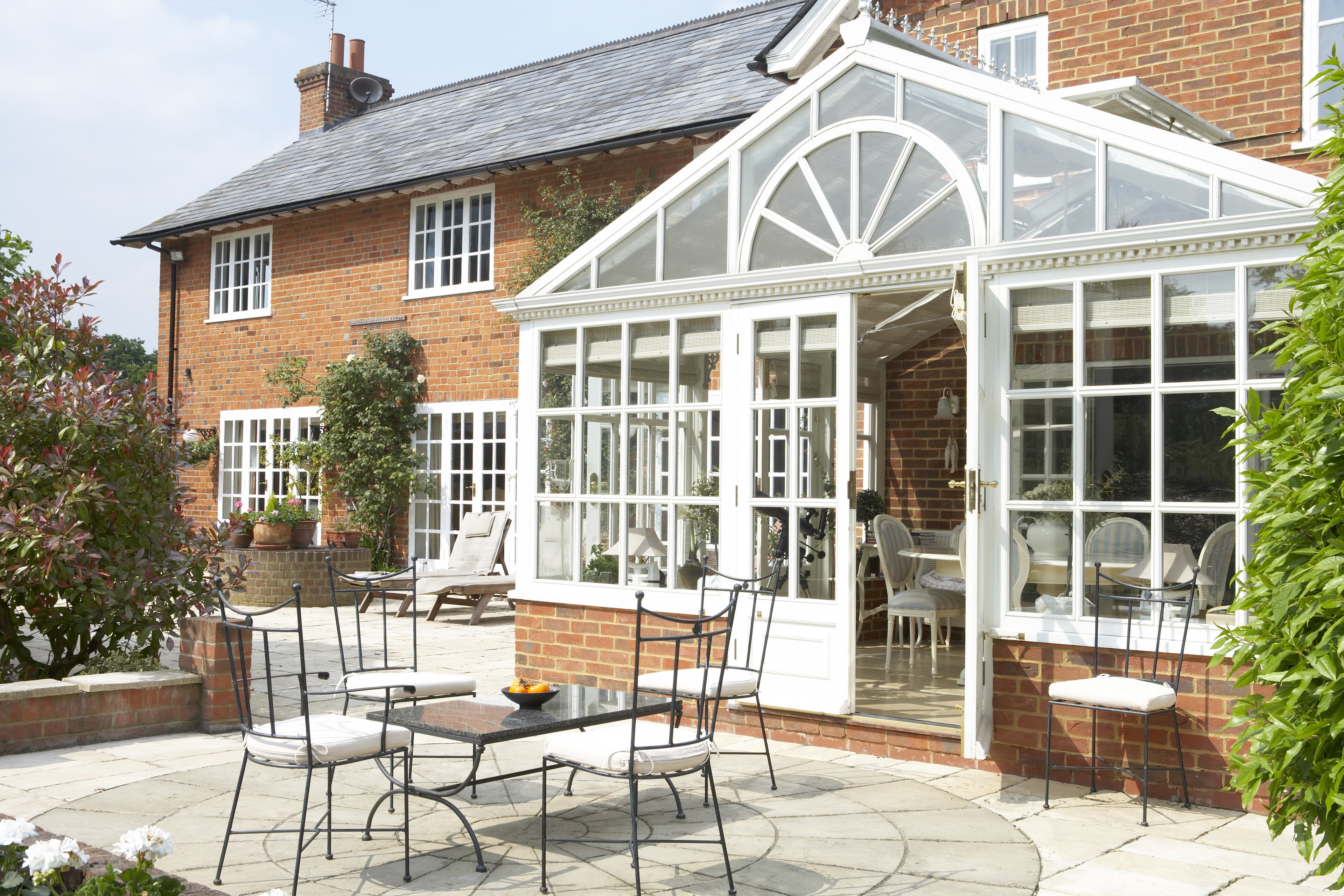House extension with conservatory in Sheffield
