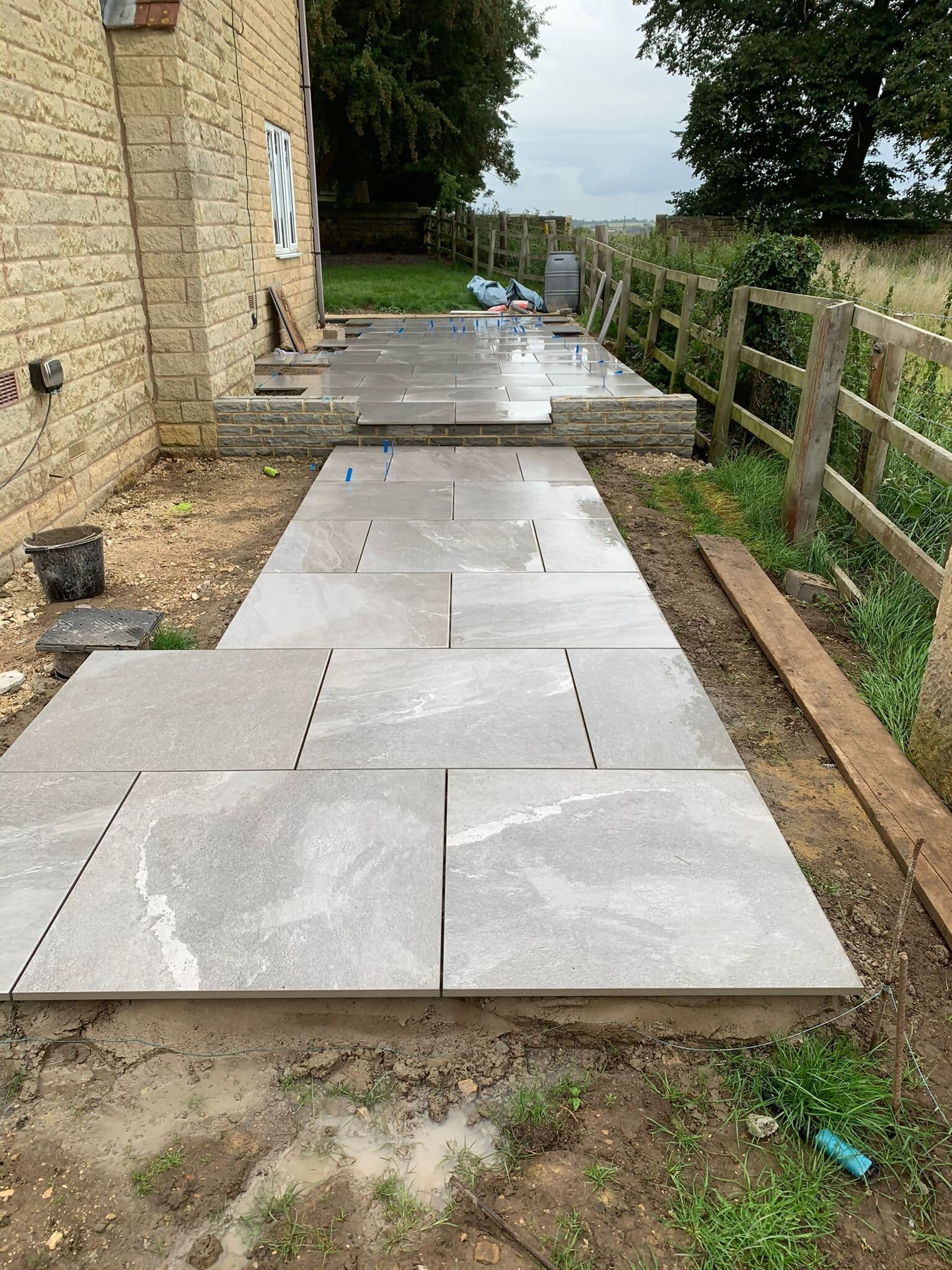 Patio build